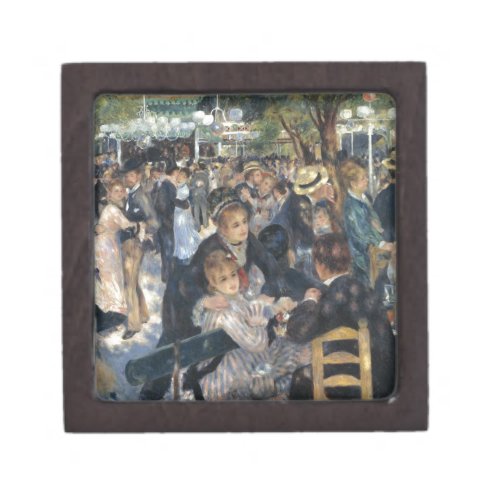 Dance at Moulin de la Galette by Renoir Keepsake Box