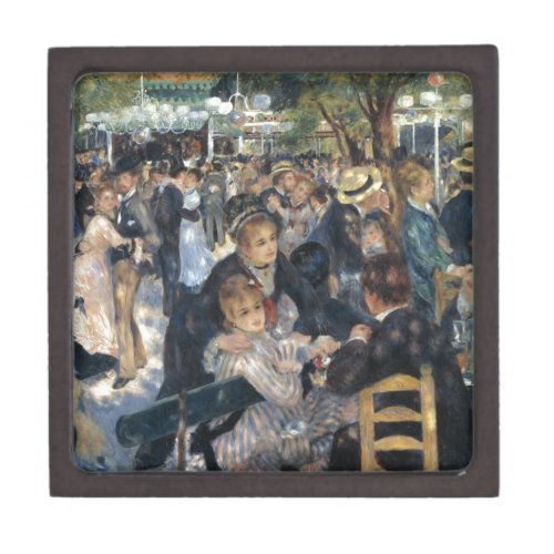 Dance at Moulin de la Galette by Renoir Keepsake Box