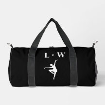 Dance Bag - Custom Monogram Dancer Duffle