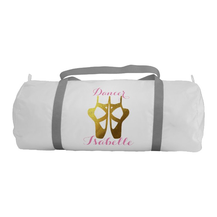 ballet shoe bags personalized