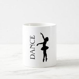 Dance - Ballerina Silhouette Coffee Mug