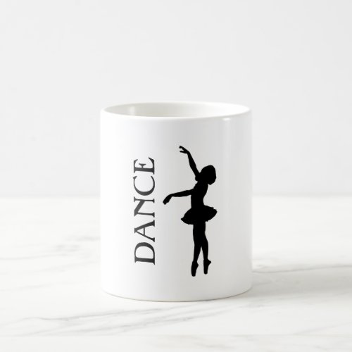 Dance _ Ballerina Silhouette Coffee Mug