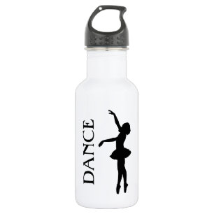 Dance - Ballerina Silhouette Water Bottle
