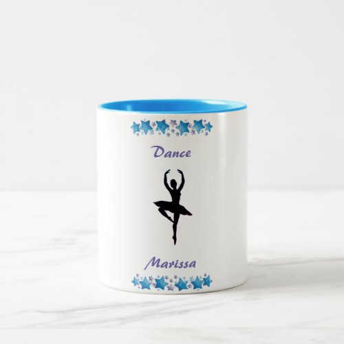 Dance Ballerina Stars Mug