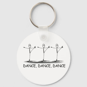 Dance Ballet Ballerina Funny Keychain