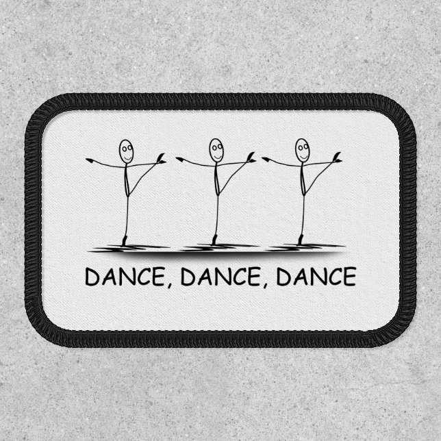 Dance Ballet Ballerina Patch (Front)