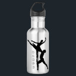 Dance Ballet Couple Metal Water Bottle<br><div class="desc">Dance Ballet Couple Metal Water Bottle</div>