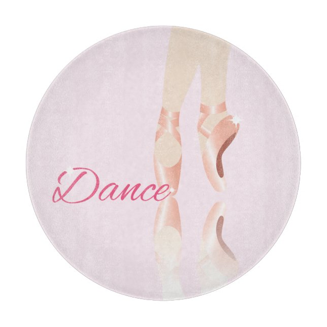 Dance Ballet Slippers Cutting Board (Front)