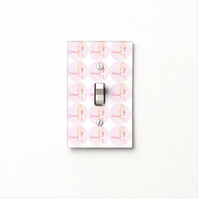 Dance Ballet Slippers Light Switch Cover (In Situ)