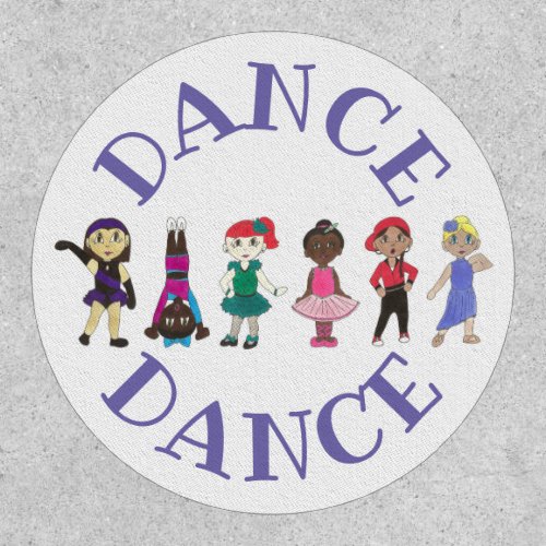 DANCE Ballet Tap Jazz Acro Hip Hop Lyrical Dancers Patch