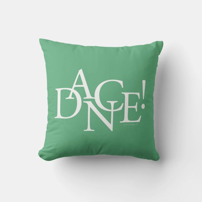 Dance! (Basic) Throw Pillow (Front)