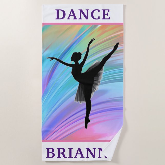 Dance Beach Towel (Front)