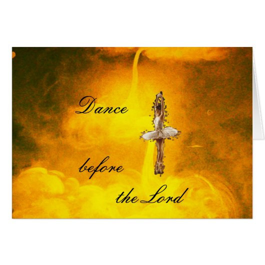 Dance before the Lord Cards (Front Horizontal)