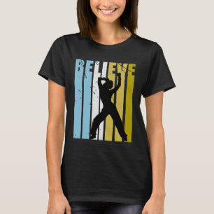 Dance Believe Silhouette Loves Dancing Squad Vinta T-Shirt