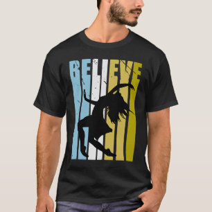 Dance Believe Silhouette Loves Dancing Vintage T-Shirt