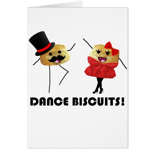 Dance Biscuits!!! Cards (Front)