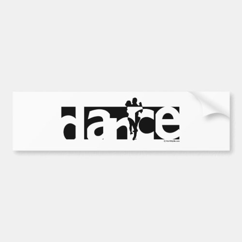 Dance Bumper Sticker