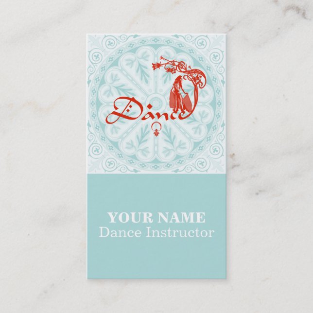 DANCE - Business Card (Front)