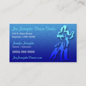 Dance Business Card by coolcards_biz at Zazzle