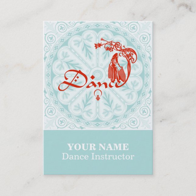 DANCE - Business Card (Front)