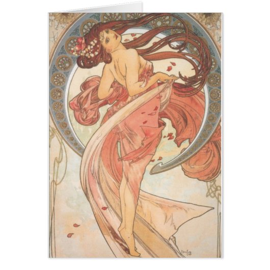 Dance by Mucha Cards (Front)