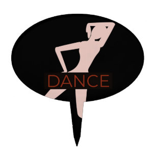 Dance Cake Topper