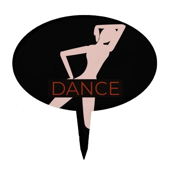 Dance Cake Topper (Front)