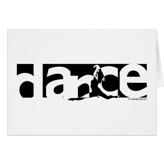 Dance Cards (Front Horizontal)