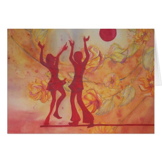 Dance Cards (Front Horizontal)