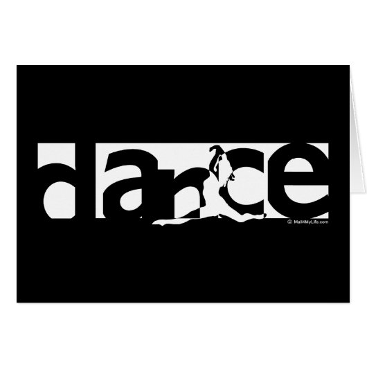 Dance Cards (Front Horizontal)