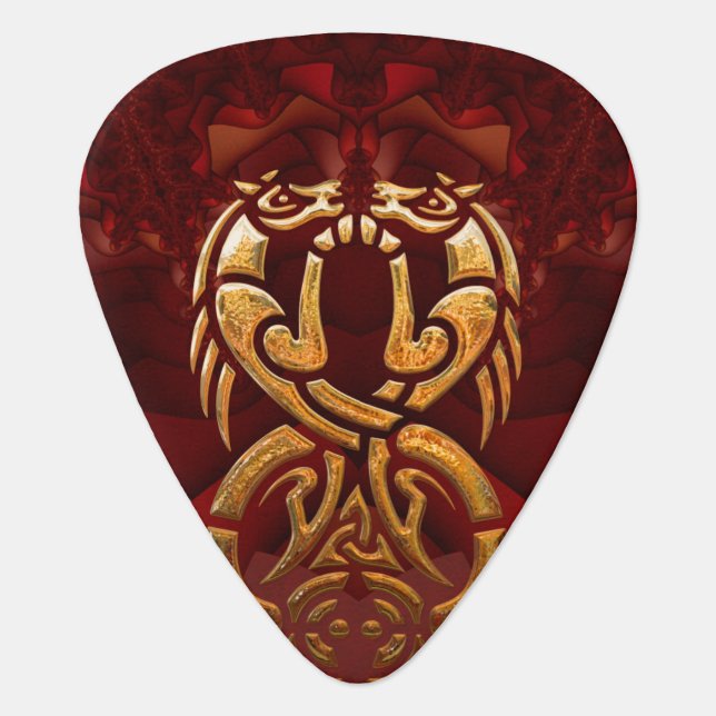 Dance Celtic Guitar Pick (Front)