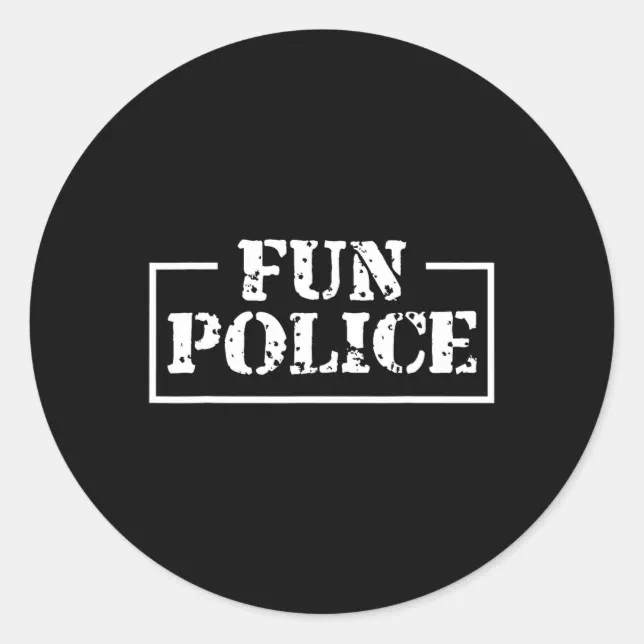Dance Chaperone Fun Police Dancing Sheriff State C Classic Round ...