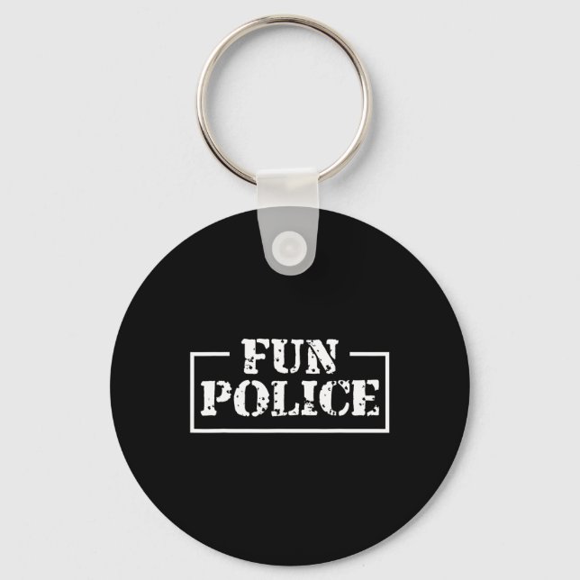 Dance Chaperone Fun Police Dancing Sheriff State C Keychain (Front)