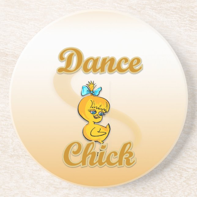 Dance Chick Coaster (Front)