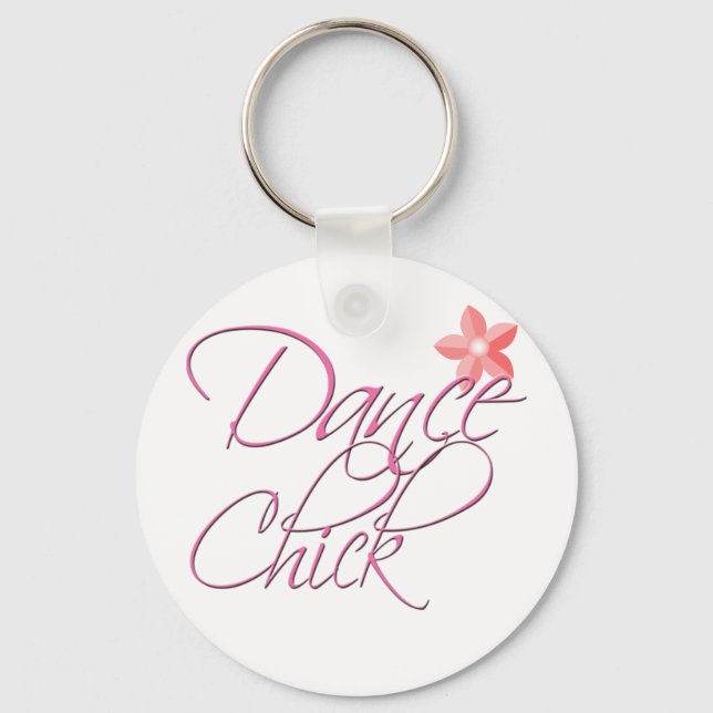 dance chick keychain (Front)