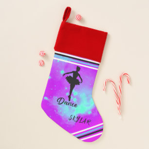 DANCE Christmas stocking / personalized.