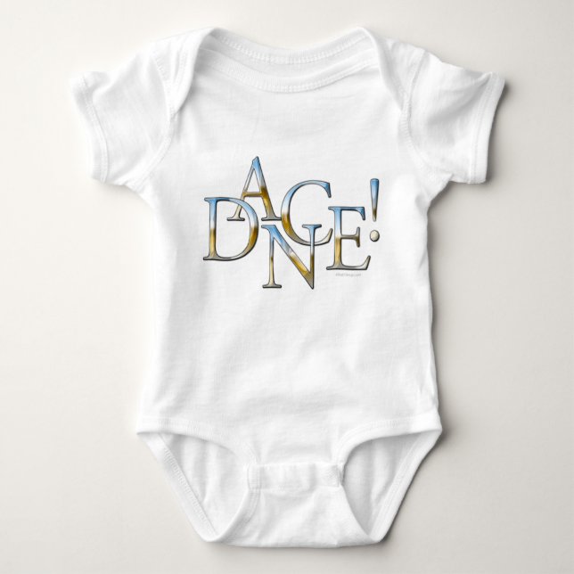 Dance! (Chrome) Baby Bodysuit (Front)