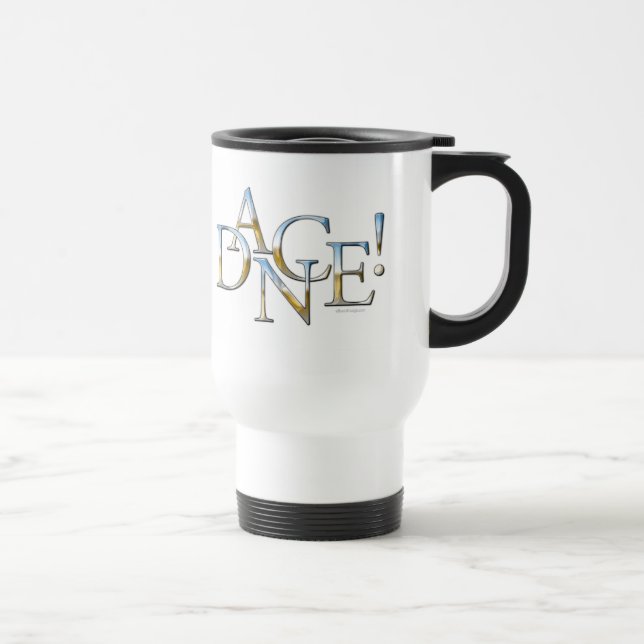 Dance! (Chrome) Travel Mug (Right)