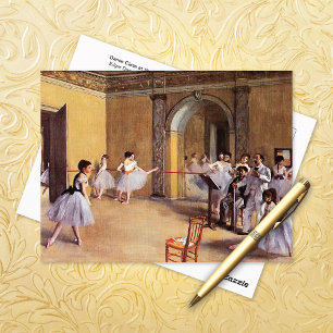Dance Class at the Opera Edgar Degas Postcard