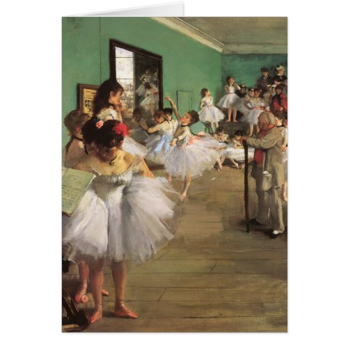 Dance Class by Degas Vintage Impressionism Ballet