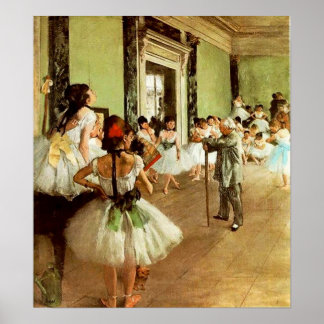 Dance Class Canvas Print