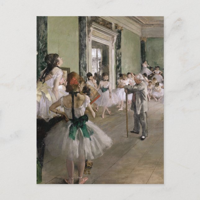 Dance Class Edgar Degas Postcard (Front)