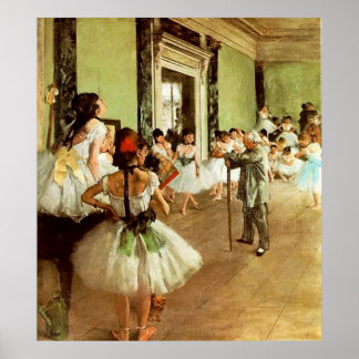 Dance Class Framed Print