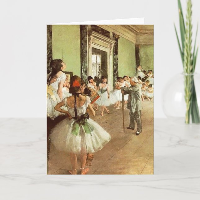 Dance Class Greeting Card (Front)
