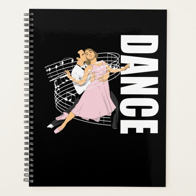 Dance Classic Ballroom Dancing Planner (Front)