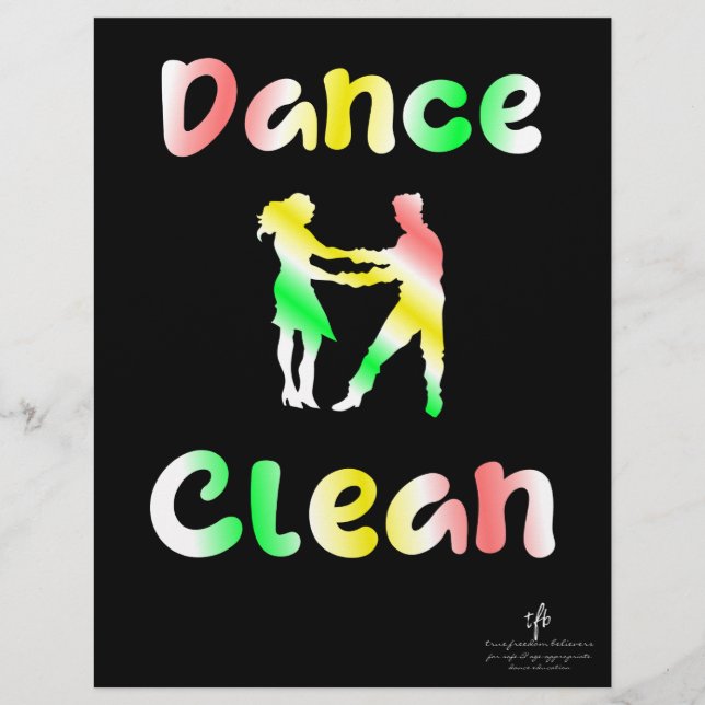 Dance Clean Bright Parol Flyer (Front)