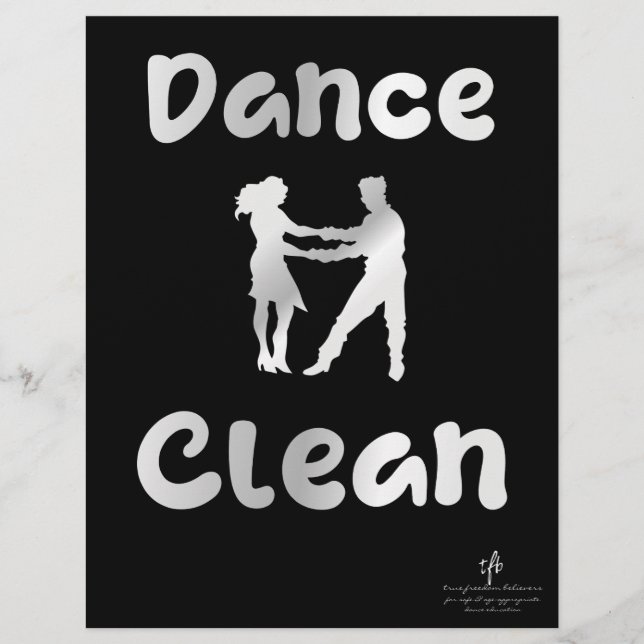 Dance Clean Mex. Silver Flyer (Front)