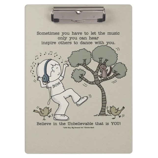 Dance Clipboard (Front)