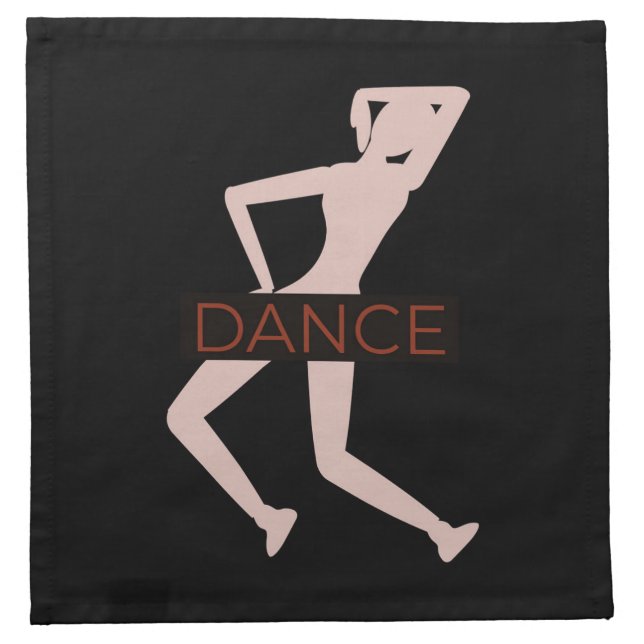 Dance Cloth Napkin (Front)