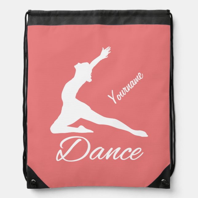 DANCE custom monogram & color bags (Front)